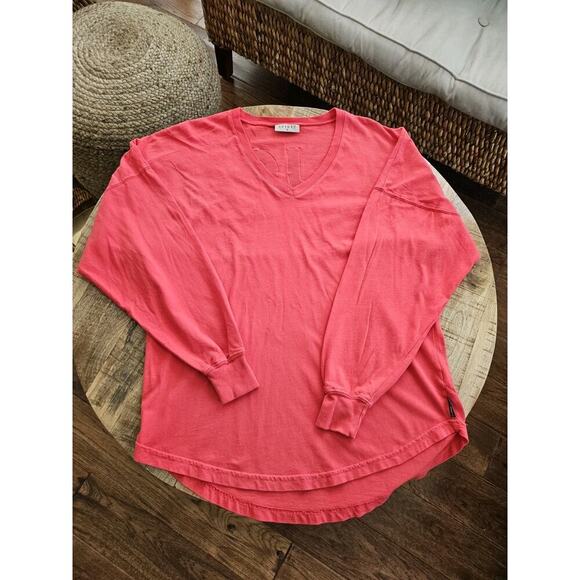 Spirt Jersey 'ST. JOHN' Long Sleeve Shirt Women's Size S Made in USA - Picture 3 of 9